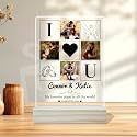 Giftplease Customized Photo And Text Frame With