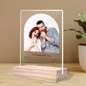 Giftplease Customized Photo And Text Frame With
