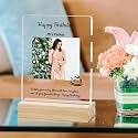 Giftplease Personalized Happy Bithday Photo Plaque with