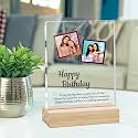 Giftplease Personalized Happy Bithday Photo Plaque with