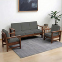 Gifts Island Polyester 311 Seater Sofa Plain