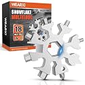 WEARXI Gifts for Men 18 in 1 Snowflake Multitool, Stocking Stuffers for Men