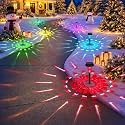 GIGALUMI Solar Christmas Lights Outdoor Waterproof Pathway Lights, 12 Pack