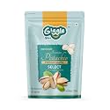 Giggle Bite Select Pistachios - Pack of 250g | Roasted &amp; Lightly Salted Pista with Shell Dry Fruits | Crunchy Protein-Rich Nuts | Healthy Snack for Kids &amp; Adults | Gluten-Free | Ideal Gifting