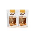Giggle Bite Select Almonds/Badam - Pack of 2 (250g Each) Whole, Raw, Crunchy, Fresh &amp; Real Nuts | Protein &amp; Fiber-Rich Dry Fruits | Gluten-Free Healthy Snack for Kids &amp; Adults (Pouch)
