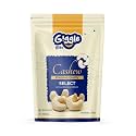 Giggle Bite Premium Jumbo Cashew - Pack of 250g | Whole, Crunchy &amp; Fresh Kaju | Rich in Protein &amp; Healthy Fats | Grade W320 Dry Fruits | Ideal Snack for Kids &amp; Adults | No Preservatives, Gluten-Free