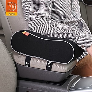 gigi memory foam cotton car armrest cushion black