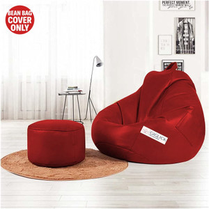 giglick xxxl tear drop bean bag cover  without beans