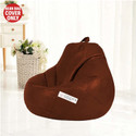 GIGLICK XXXL Tear Drop Bean Bag Cover  (Without Beans)
