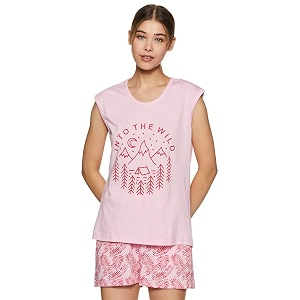 GiglyMigly Women Cotton Printed Top and Pyjama