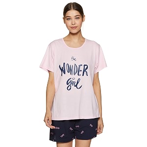 GiglyMigly Women Cotton Printed Top and Pyjama