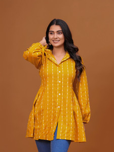 GIGNAR Women Solid A-line Kurta