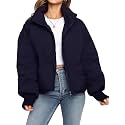 Gihuo Women’s Winter Cropped Puffer Jacket Coat Short Warm Quilted Jacket 2026