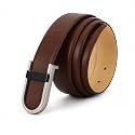 GIL Brown Leather Belt for Men Men39s