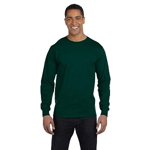 Gildan Mens Dry Blend Long Sleeve T-Shirt