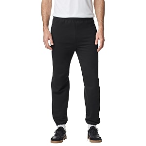 Gildan Mens Fleece Elastic Bottom Pocketed Pant