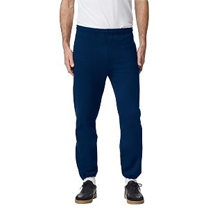 Gildan Mens Fleece Elastic Bottom Pocketed Pant