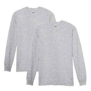 Gildan Mens Heavy Cotton Long Sleeve T-Shirt