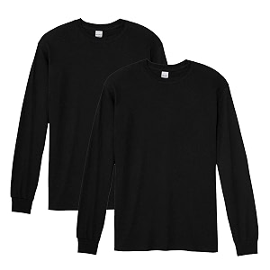 Gildan Mens Heavy Cotton Long Sleeve T-Shirt