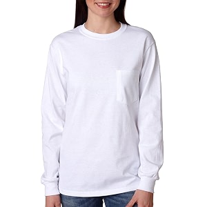 Gildan Mens Heavy Cotton Long Sleeve T-Shirt