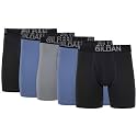 Gildan Men's Underwear Cotton Stretch Boxer Briefs, Multipack