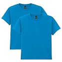 Gildan Unisex-Child Gildan Youth Heavy Cotton T-Shirt, Style G5000b, 2-Pack
