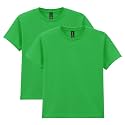 Gildan Unisex-Child Gildan Youth Heavy Cotton T-Shirt, Style G5000b, 2-Pack