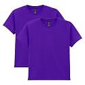 Gildan Unisex-Child Gildan Youth Heavy Cotton T-Shirt, Style G5000b, 2-Pack