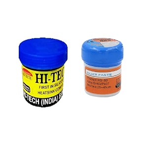 hi tech heat sink  flux compound soldering paste 50gm with xg-50 soldering solder welding flux paste 35g