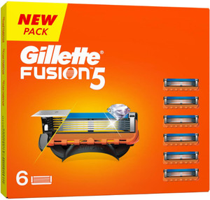 gillette fusion5 pack of 6