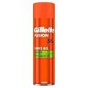 Gillette Fusion5 Ultra Sensitive Men's Shaving Gel 200 ml, Leaves Skin Feeling Clean and Comfortable