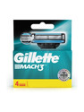 Gillette Mach 3 Manual Shaving Razor Blades