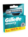 Gillette Mach3 4 Cartridges Razor - pack