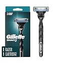 Gillette Mach3 Razor for Men, 1 Razor Handle + 1 Blade Refill