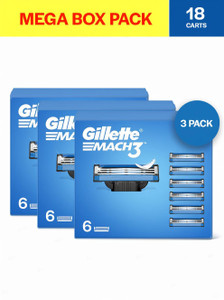 Gillette Mach3 Shaving Blades for men Pack