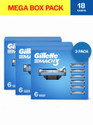 Gillette Mach3 Shaving Blades for men Pack