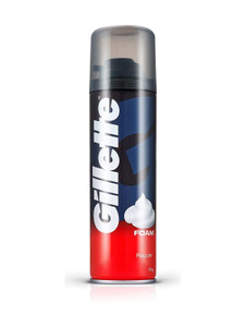 gillette regular shaving foam 196 g