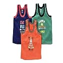 Baby Boy & Baby Girl Color Printed Vest baniyan Cotton Regular Fit Half Sleeve Inner wear Vest