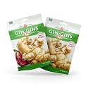 GIN GINS Boost Red Magic Ginger Chews Digestive Wellness 4oz 2Pk