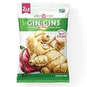 GIN GINS Boost Red Magic Ginger Chews Digestive Support 2lb 1Pk