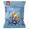 GIN GINS Super Strength Ginger Candy Made w/Fresh Ginger 1lb 1Pk