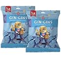 GIN GINS Super Strength Ginger Candy Made w/Fresh Ginger 1lb 2Pk