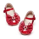 GINFIVE Toddler Girls Dress Shoes Little Girls Mary Janes Ballerina Flats Shoes Toddler