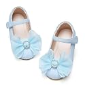 GINFIVE Toddler Girls Dress Shoes Little Girls Mary Janes Ballerina Flats Shoes Toddler