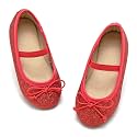 GINFIVE Toddler Girls Dress Shoes Little Girls Mary Janes Ballerina Flats Shoes Toddler