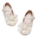 GINFIVE Toddler Girls Dress Shoes Little Girls Mary Janes Ballerina Flats Shoes Toddler