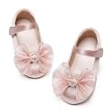 GINFIVE Toddler Girls Dress Shoes Little Girls Mary Janes Ballerina Flats Shoes Toddler