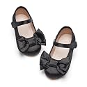 GINFIVE Toddler Girls Dress Shoes Little Girls Mary Janes Ballerina Flats Shoes Toddler
