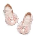 GINFIVE Toddler Girls Dress Shoes Little Girls Mary Janes Ballerina Flats Shoes Toddler