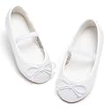 GINFIVE Toddler Girls Dress Shoes Little Girls Mary Janes Ballerina Flats Shoes Toddler